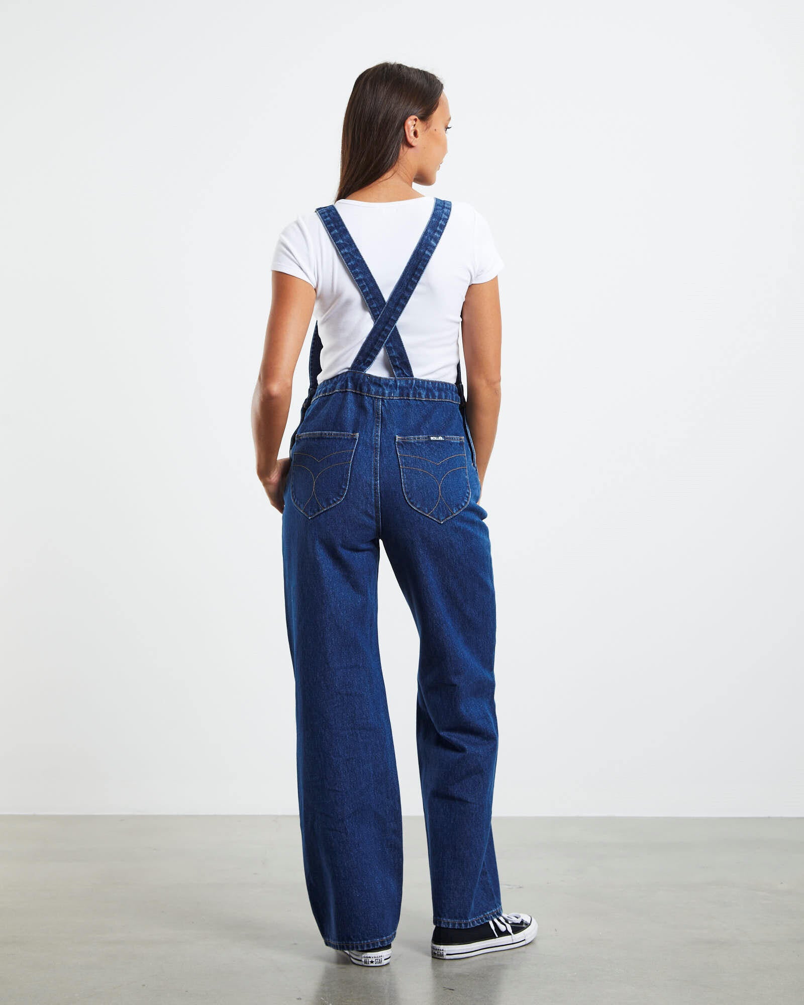 Heidi Overalls Cobalt Organic by Rolla's | HYPERCLASH