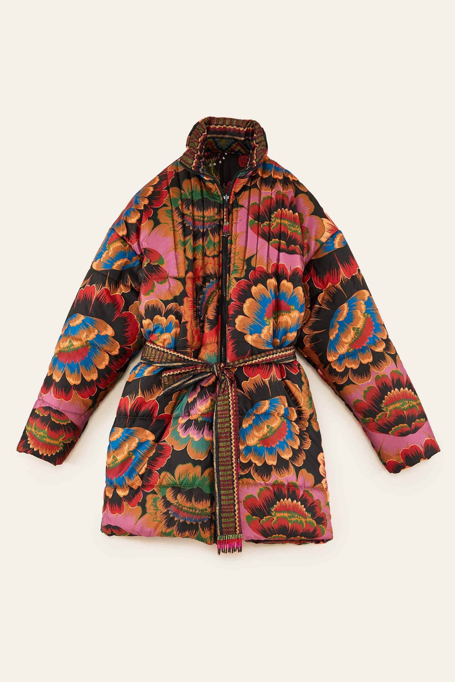 新品 rosymonster frifri cocoon satin coat Rosymonster Cocoon Satin Coat - Black