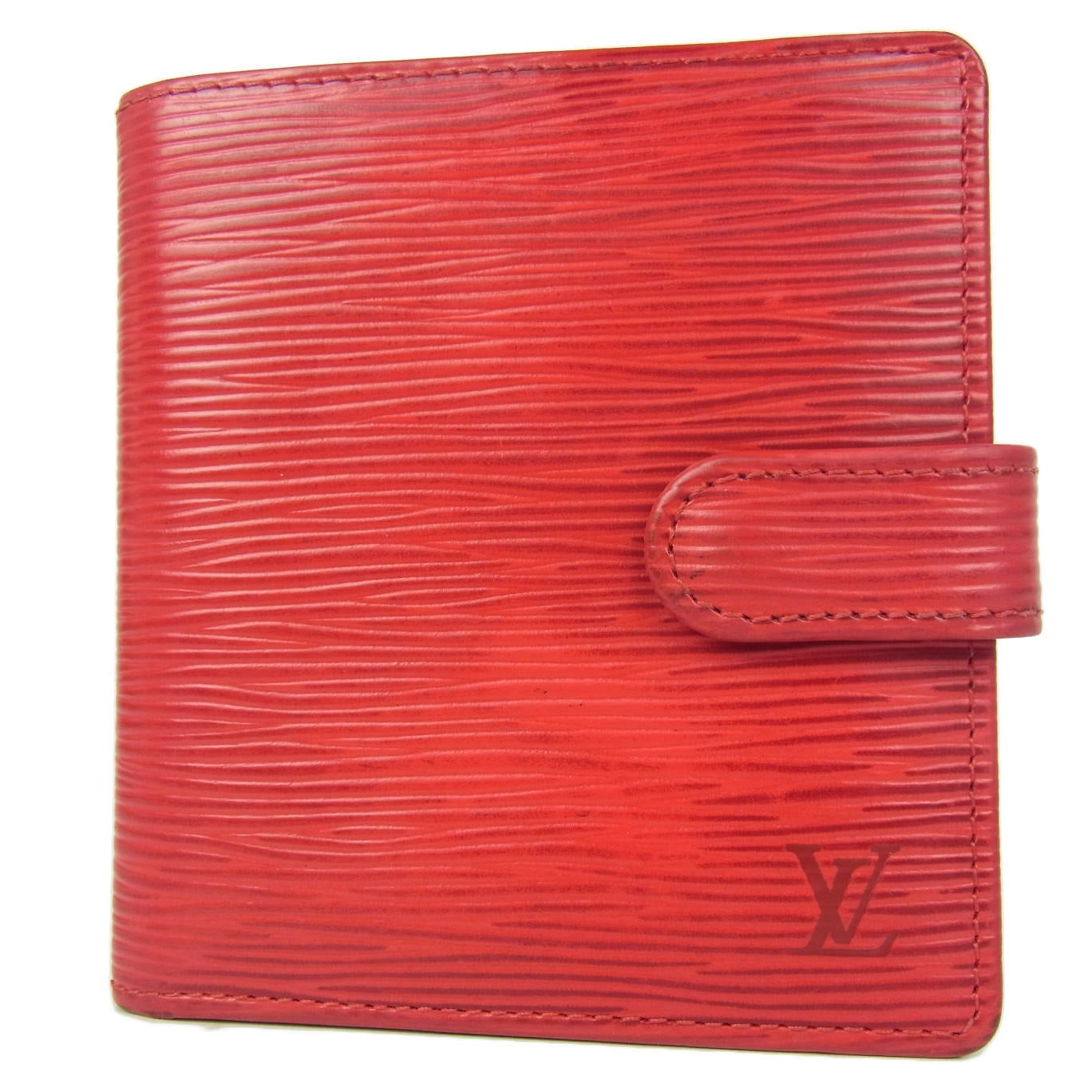 Authenticated, Louis Vuitton Epi Compact orders Wallet